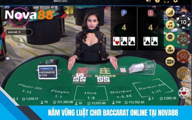 Luật chơi Baccarat Online tại Casino NOVA88