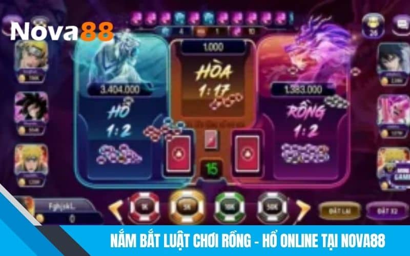 Luật chơi Rồng Hổ Online tại Live Casino NOVA88 Luật chơi Rồng Hổ Online tại Live Casino NOVA88