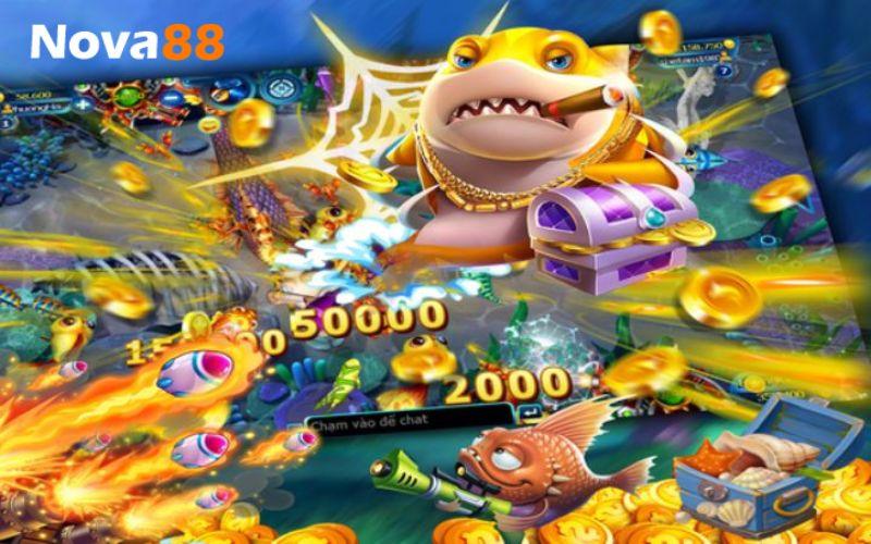 Ưu điểm của bắn cá Kho Báu Long Cung tại NOVA88