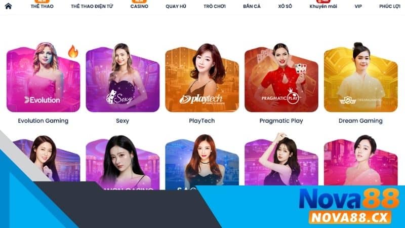 Live Casino NOVA88